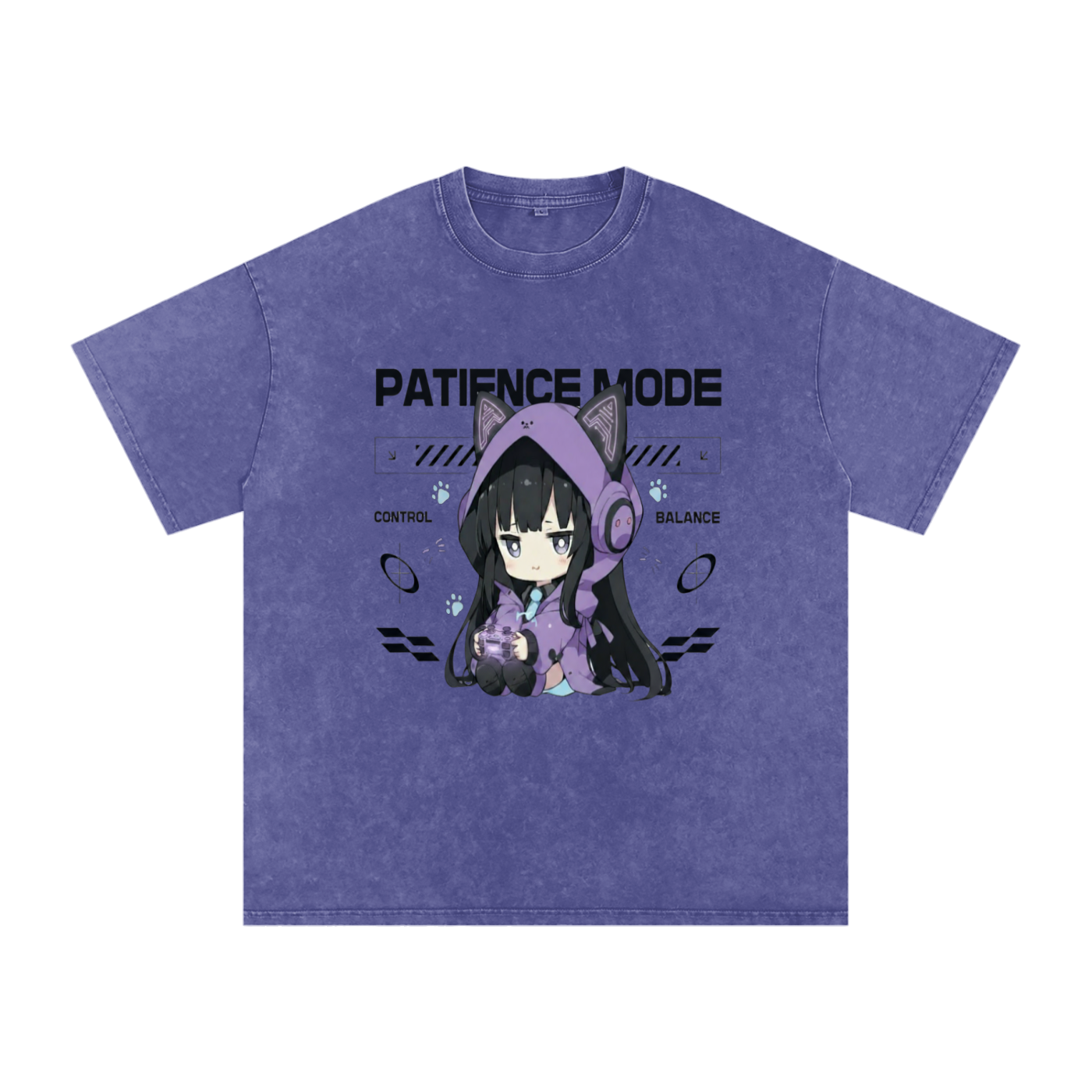 Patience Mode — CONTROL / BALANCE Tee (Female)