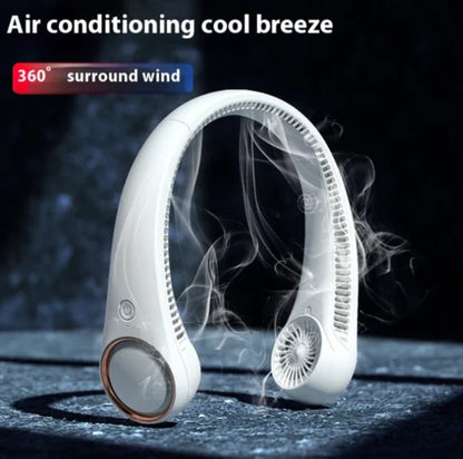 AeroLoop Neck Fan — Quiet, Wearable Airflow