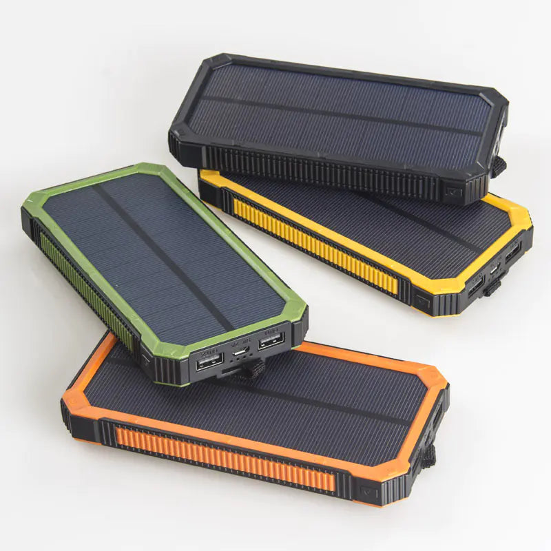 Solar Power Bank - Multi-Function Portable Charger