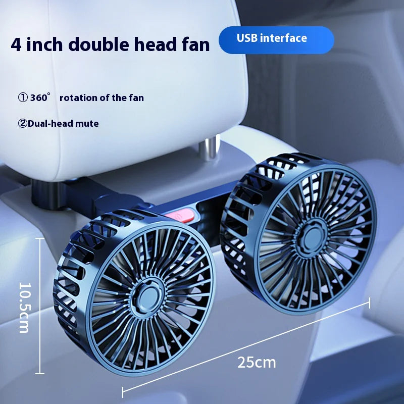 DualFlex Car Cooler Fan