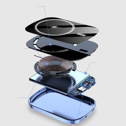 Chargomate — Magnetic Portable Wireless Charger &amp; Power Bank